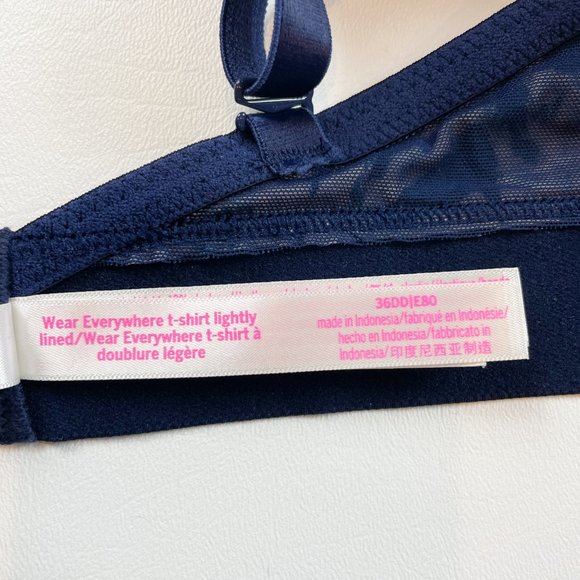 NWOT Victoria's Secret PINK Bra 36DD Wear Everywhere T-Shirt Tie Dye B1168 - Picture 7 of 8